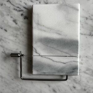 Crate and Barrel Marble Cheese Slicer